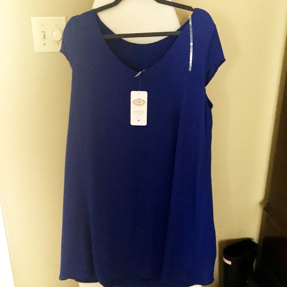 RoYal Blue dress with Tags from ..PINK COCONUT